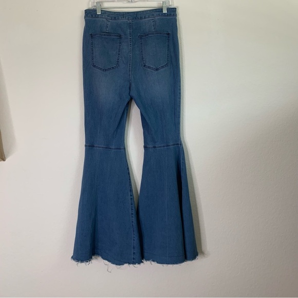We the free Womens blue just float on flare jeans 31 - Picture 6 of 12